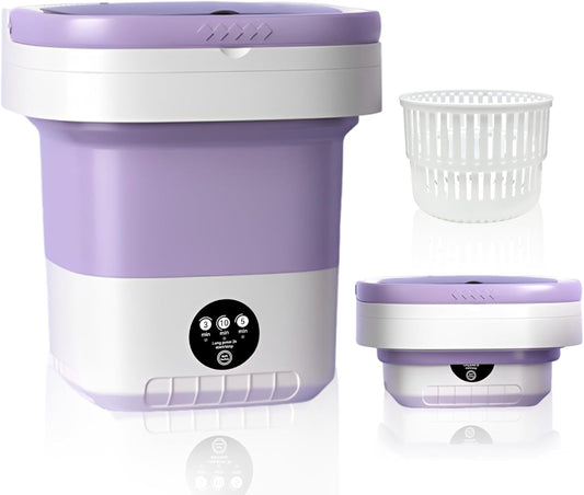 Mini Lavadora Plegable Portátil
