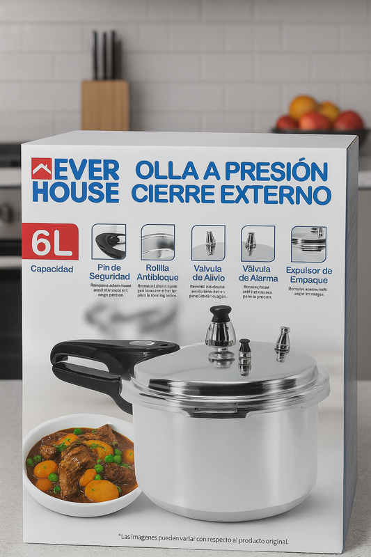 Olla a Presión Ever House – 6 Litros