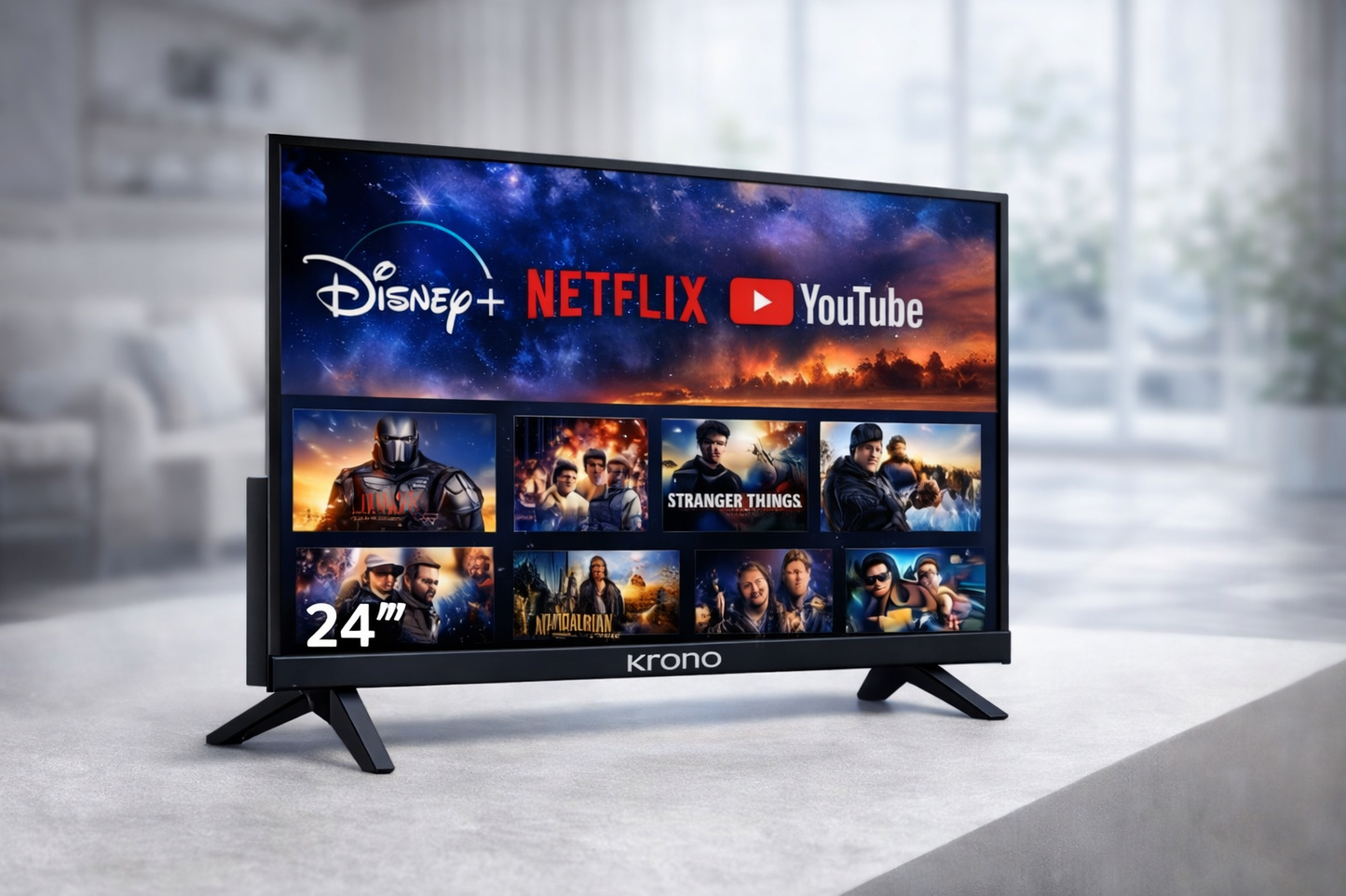 Televisor Krono 24” HD Android